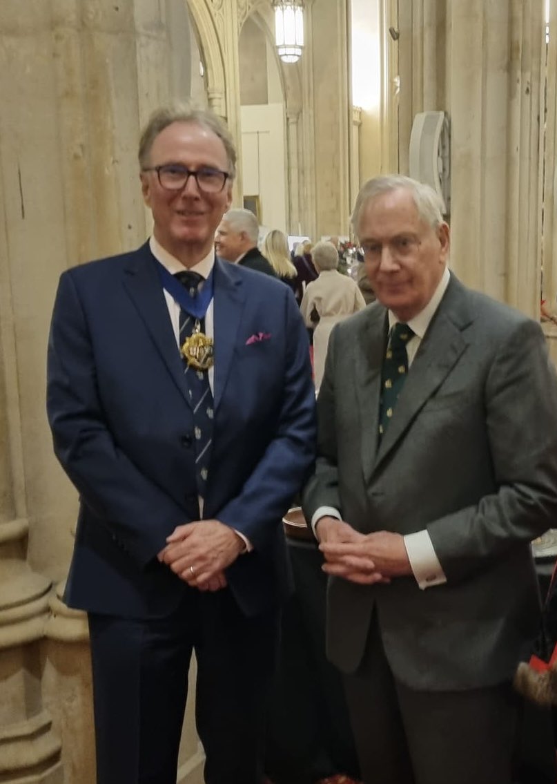 najhl's tweet photo. Great to be present at the official opening of the 2023 Guildhall Christmas Market (the Red Cross Fair) and to greet the Duke and Duchess of Gloucester, in the company of Lady Mayoress Elizabeth Mainelli at the Turners’ stall https://t.co/1Du7c6m50X