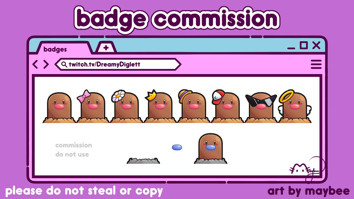 chibee_maybee's tweet photo. ❁‧₊˚ ☁️˚ʚ♡ɞ˚☁️ ˚₊‧❁
badge cm for @DreamyDiglett

ty for supporting my work~     
❁‧₊˚ ☁️˚ʚ♡ɞ˚☁️ ˚₊‧❁ 

#VGenComm https://t.co/ZdRFNMLBYA