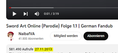 DatNaibaf's tweet photo. Genau heute vor 10 Jahren habe ich mein erstes Video auf dem Kanal NaibafVA (damals noch NaibafTV) hochgeladen. Zu dem Zeitpunkt dachte ich eigentlich noch das mein damaliger Lets Play Kanal Naibaf (früher NaibafLP) mein Zukunftsweg wäre. lol 

(1/3) https://t.co/gLROq7TeT9