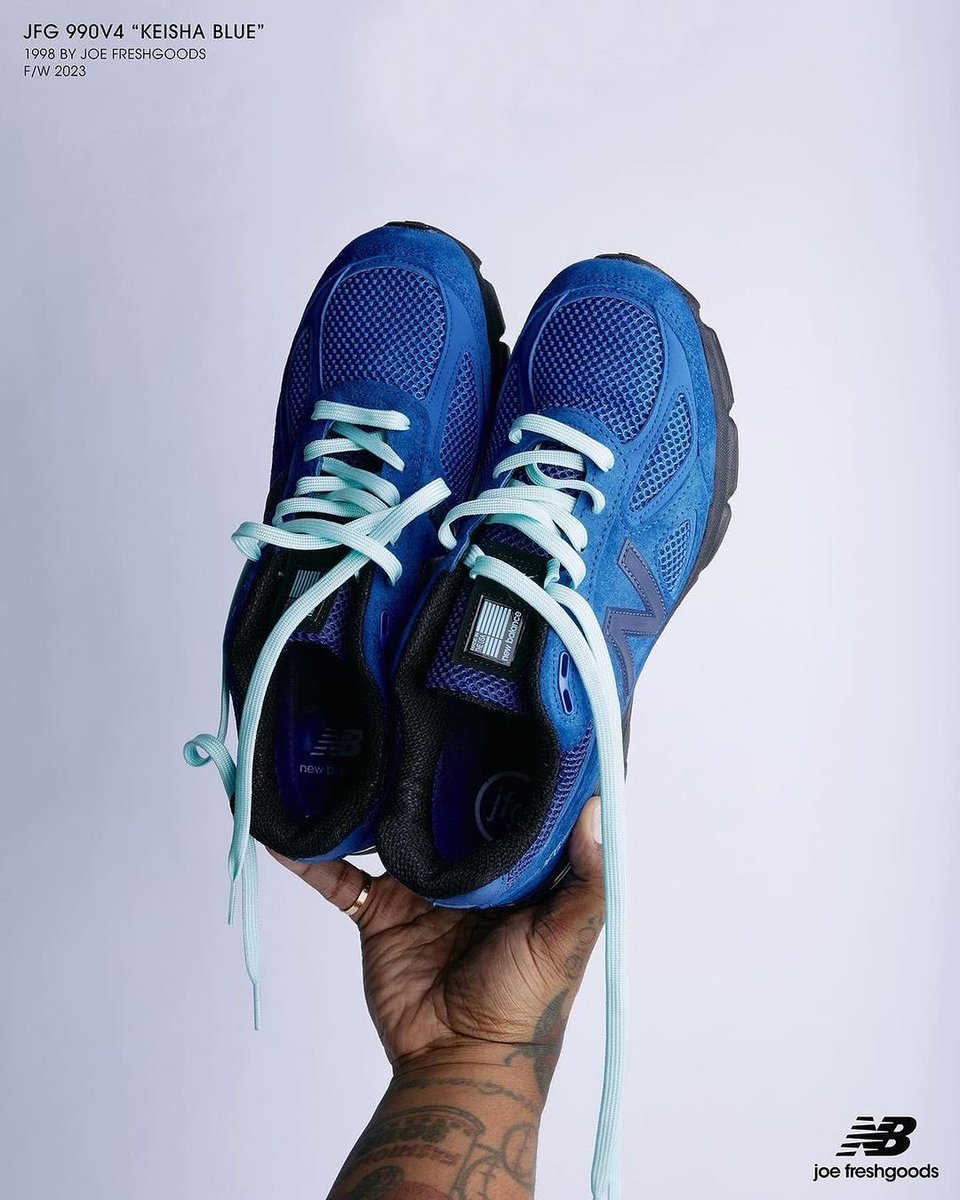 CaminoTV's tweet photo. Joe Freshgoods dévoile le pack de NB990 V4 « 1998 » 🕰️ https://t.co/aDSH6BE1vF