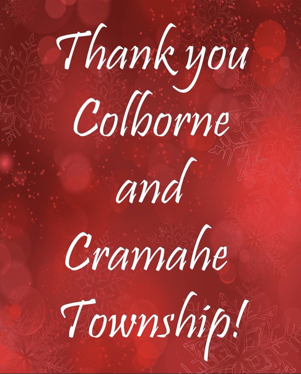 78CPS's tweet image. Thanks to our community's tremendous support, we are pleased to announce that the 14th annual Festival of Trees raised approximately $13,000 for the music program at Colborne Public School. Thank you Colborne and Cramahe Township!