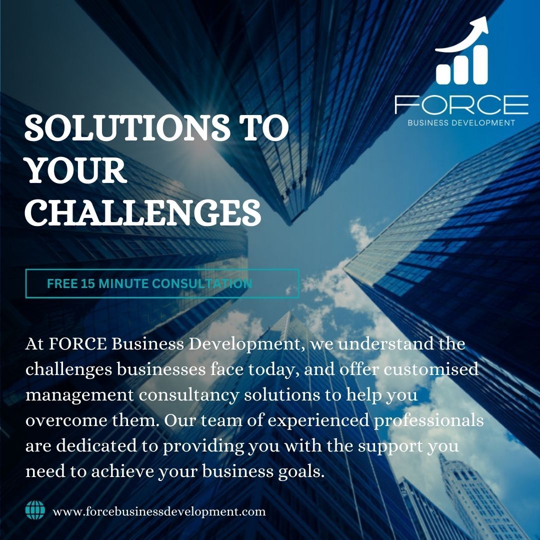 ForceBizdev's tweet photo. 📞 Lets Chat!

We love a challenge...

Contact us at support@forcebusinessdevelopment.com or visit our website to book in your free 15 minute consultation.

#managementconsultant #suffolkbusiness #businesssolutions https://t.co/x2KRpUcMOv