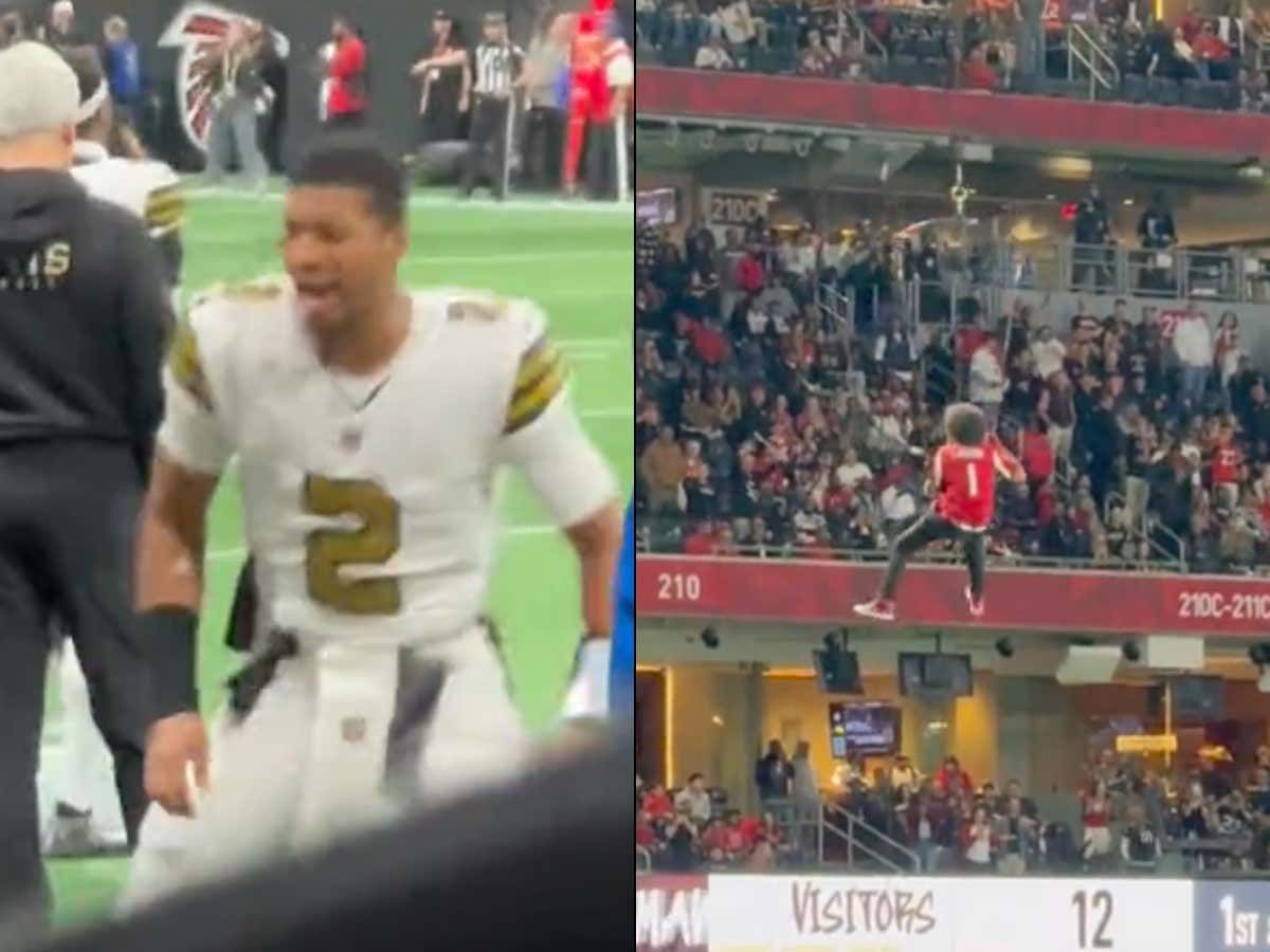 barstoolsports's tweet photo. Jameis Winston Is The Only Person In The World Who Could Steal The Show As Ludacris Raps While Dropping Down From The Damn Roof https://t.co/ePASE2h4Ge https://t.co/VJjqe7dmo4
