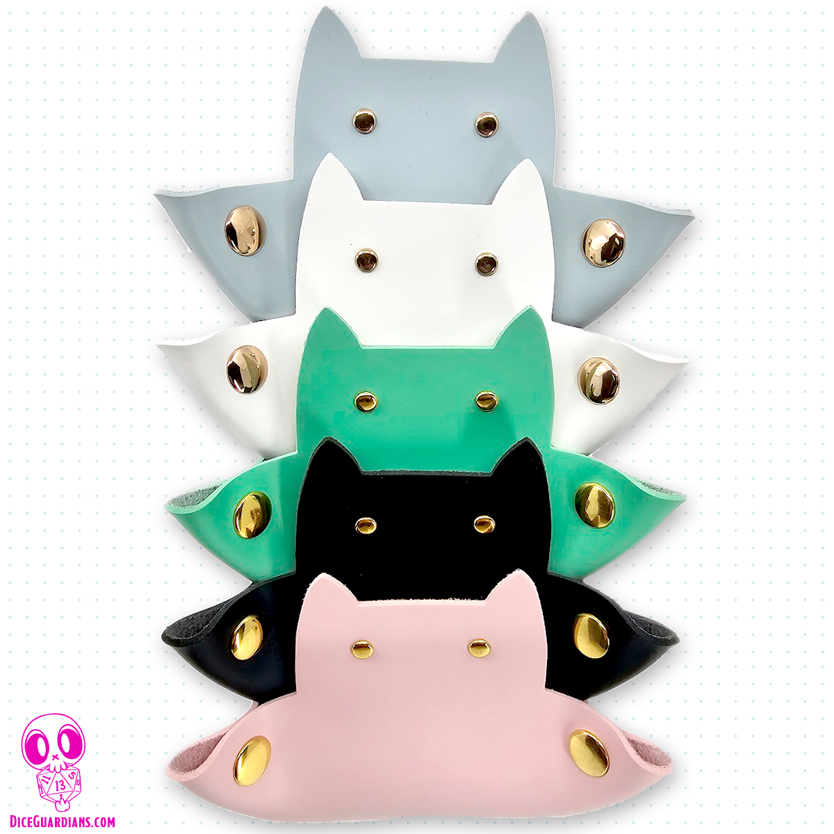 'X' Marks the spot with our brand new Kitty Cat Dice Trays!😻❌🎲We've got the PURRRR-fect present for every tabletop enthusiast on your list! Spend $60 this holiday season &amp; get FREE domestic shipping, shop the Dice Guardians Store today! 

diceguardians.com/?utm_source=SM…