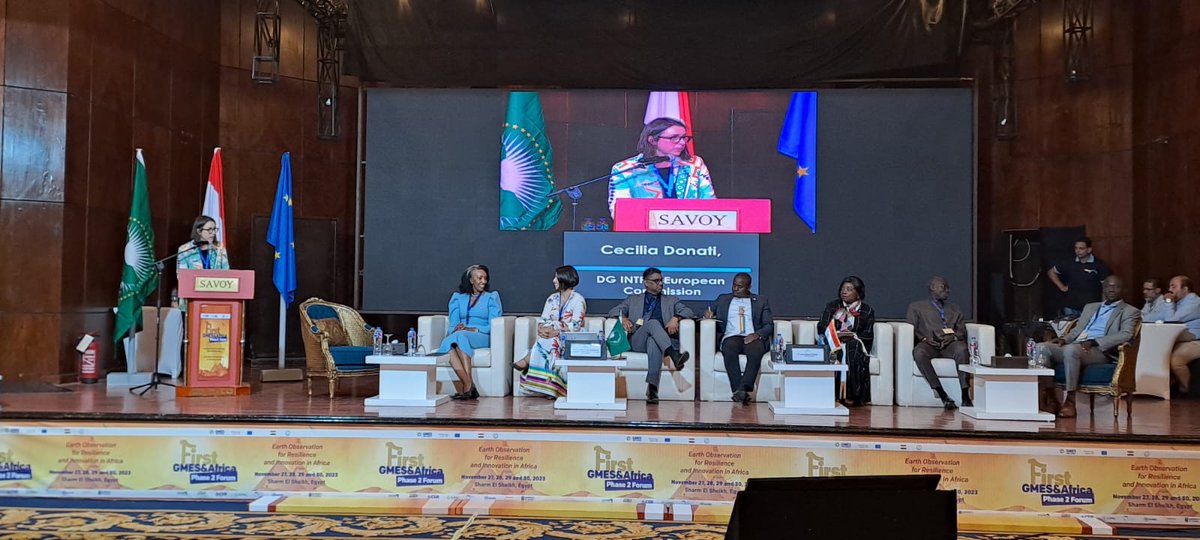 OSS_Comms's tweet photo. Participation of @OSS_Comms in the first session of the Continental Forum of the GME&Africa program, focusing on strengthening engagement with regional and national institutions for optimal and effective use of #Earth_observation. https://t.co/Z0tB0xHsNr