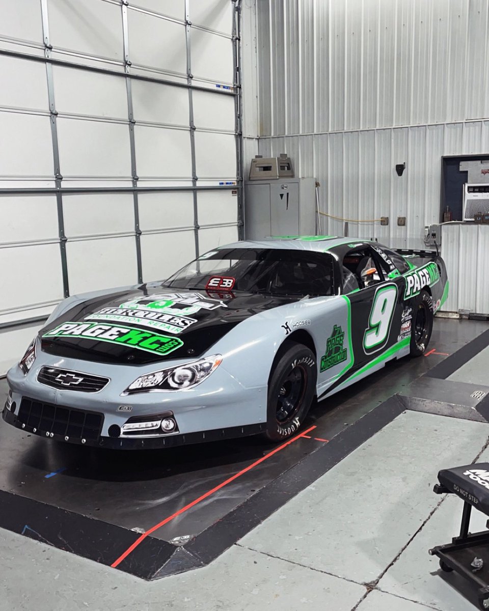 At E33 Motorsports this afternoon for the final touches before we load up and head to the Snowball Derby for the Snowflake 100! Troy Smith and the guys have put so much time and effort in to give everything we have to win it. We will see what we got come Thursday. Let’s do it!🤘🏻