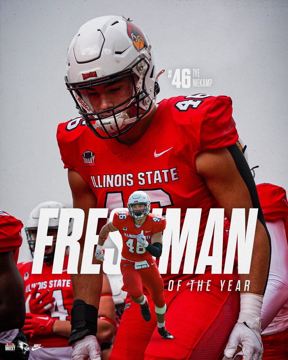 Immediate Impact - Tye Niekamp is Valley Freshman of the Year‼️