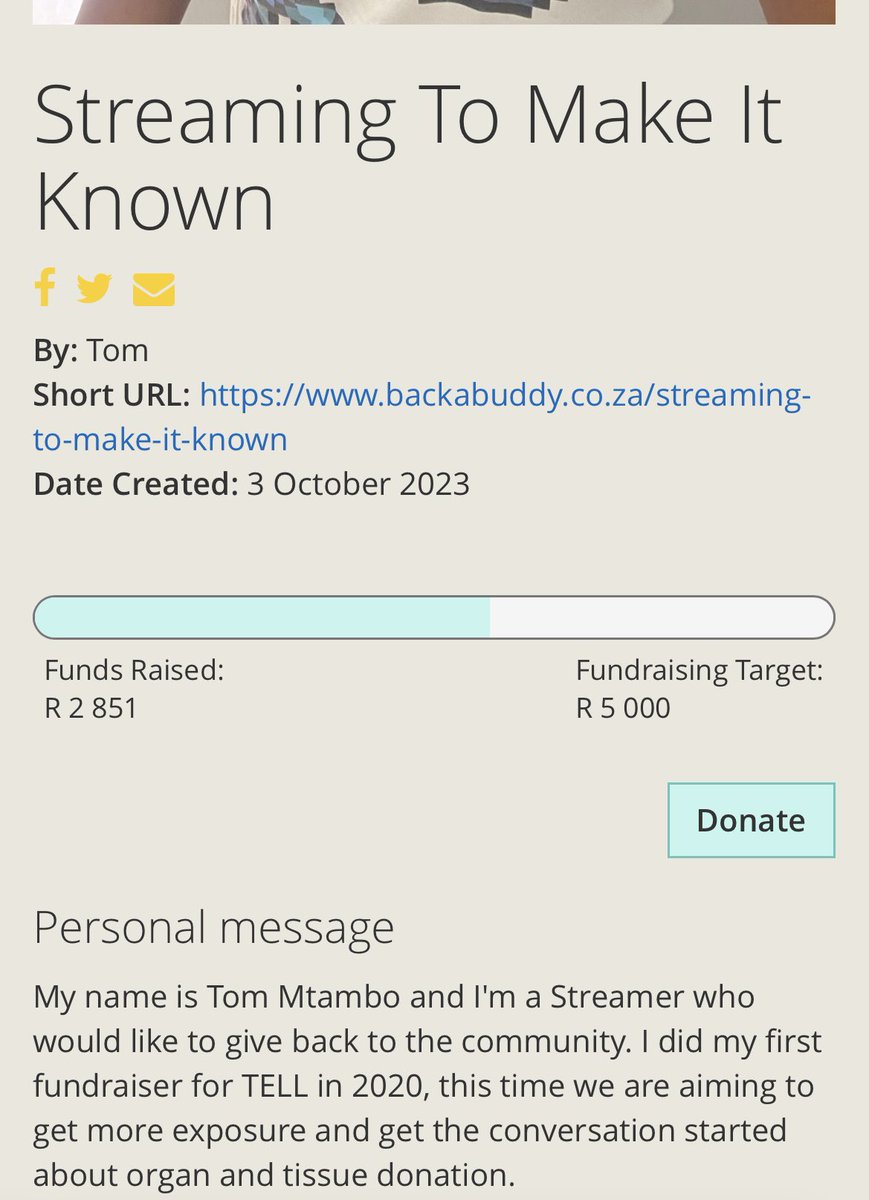 Humans of the world, we are on the final 1 more day till the end of the fundraiser and I’m thankful to you all for the support you have given me!! Let’s get these final two days to be awesome!! Thank you all!