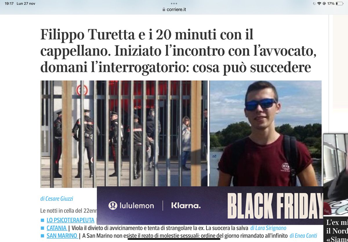 annapaolaconcia's tweet photo. Fatto salvo il fatto che di nessun detenuto si hanno notizie così dettagliate minuti per minuto. La risposta alla domanda “cosa può succede” è: avrà un giusto processo, come è giusto che sia e voi del @Corriere smettetela. Grazie https://t.co/BsiH7e6M3s