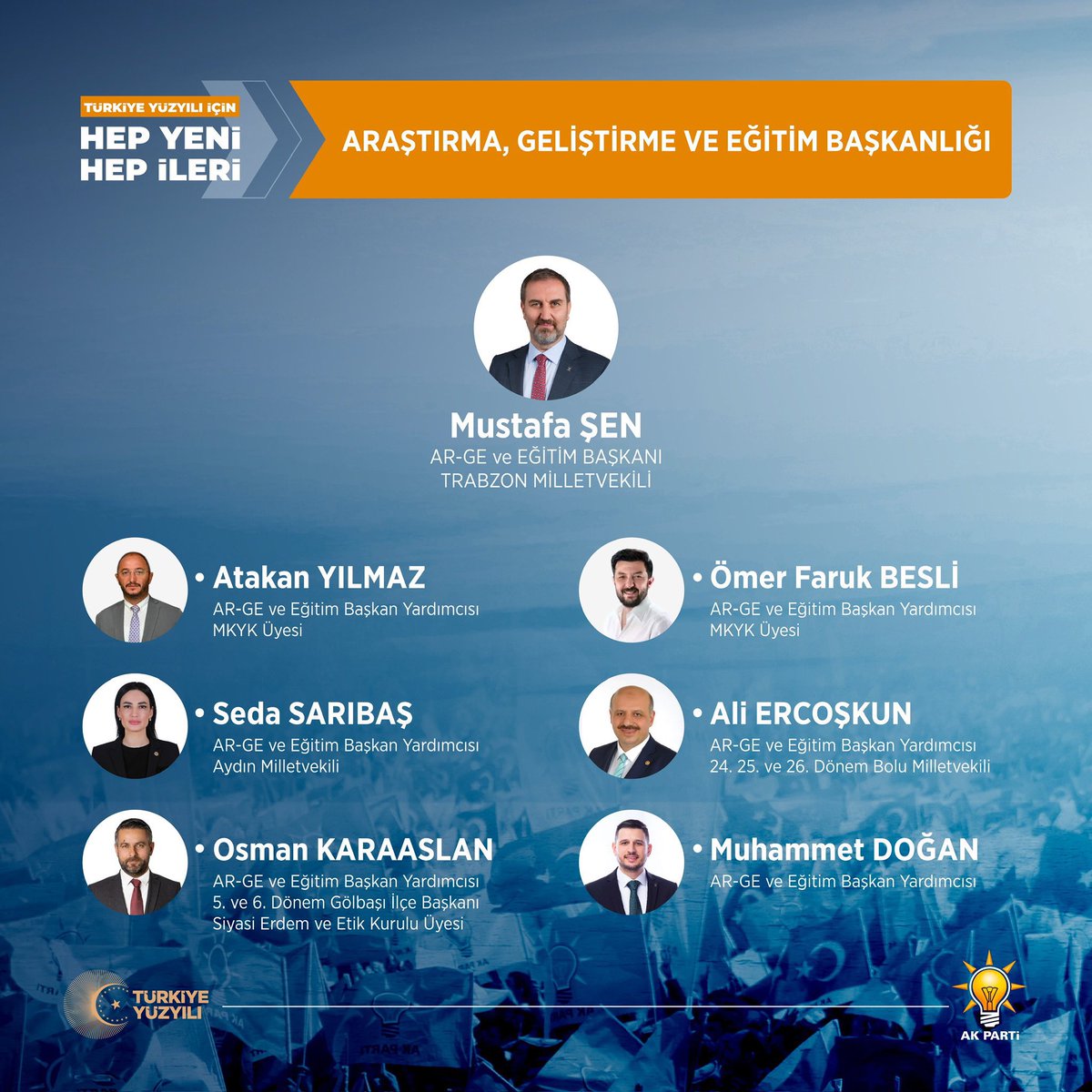 Cumhurbaşkanımız ve Genel Başkanımız Sn. Recep Tayyip Erdoğan’ın tensipleriyle, Genel Merkez AR-GE ve Eğitim Başkan Yardımcılığı görevine yeniden seçilen Milletvekilimiz Sn. Seda Sarıbaş’ı tebrik eder, çalışmalarında başarılar dilerim.<a href="/SedaSaribas09/">Seda Sarıbaş</a>