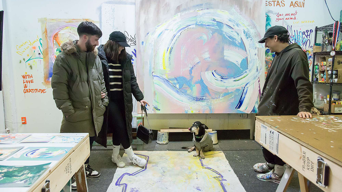 401Richmond's tweet photo. Come to 401’s Holiday Open House THIS Thurs Nov30 5–8PM & explore 25 open artist studios! Click to see the full list:
https://t.co/eTNUW9NYav
#ShopLocalTO #HolidayShopping #OpenArtistStudios
Featured: @cifuentesart, Anthony Trask, Brigitte Nowak and Nancy Friedland. https://t.co/XSiHFNahDM
