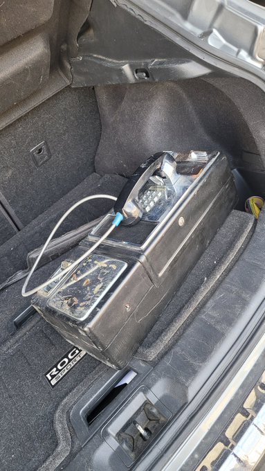 Met a guy in a parking lot this morning to buy a payphone. As you do on any random Monday. 🤣 #typicalmonday<a href="/tag/payphone"class="tags"><span>#payphone</span></a><a href="/tag/setdesign"class="tags"><span>#setdesign</span></a><a href="/tag/propsarefun"class="tags"><span>#propsarefun</span></a><a href="/tag/typicalmon"class="tags"><span>#typicalmon</span></a>