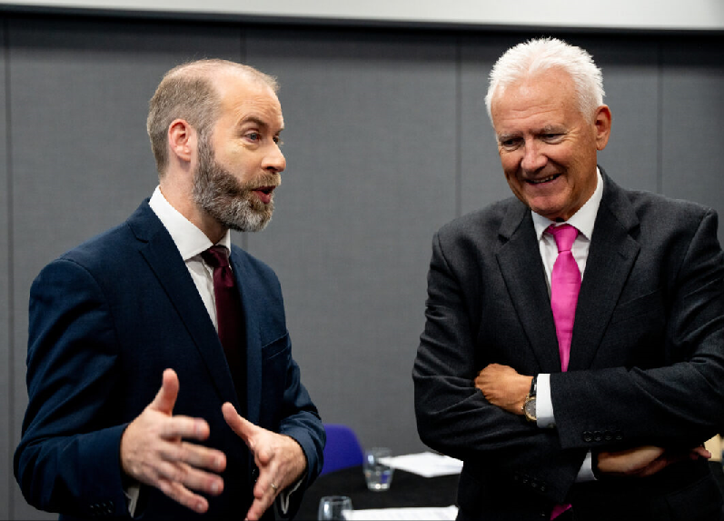 A week ago today it was a privilege to welcome @jreynoldsMP to #CBI23 to talk to business leaders about Labour’s ambitions for the economy.