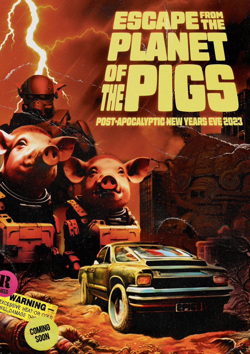 This NYE we’re going Post-Apocalyptic ☢️