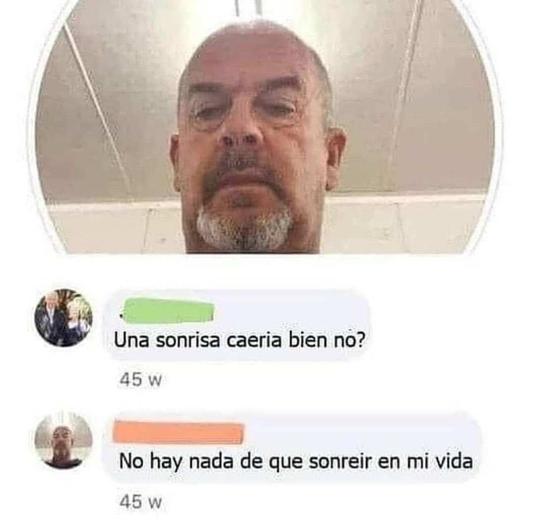 me identifico con este señor: