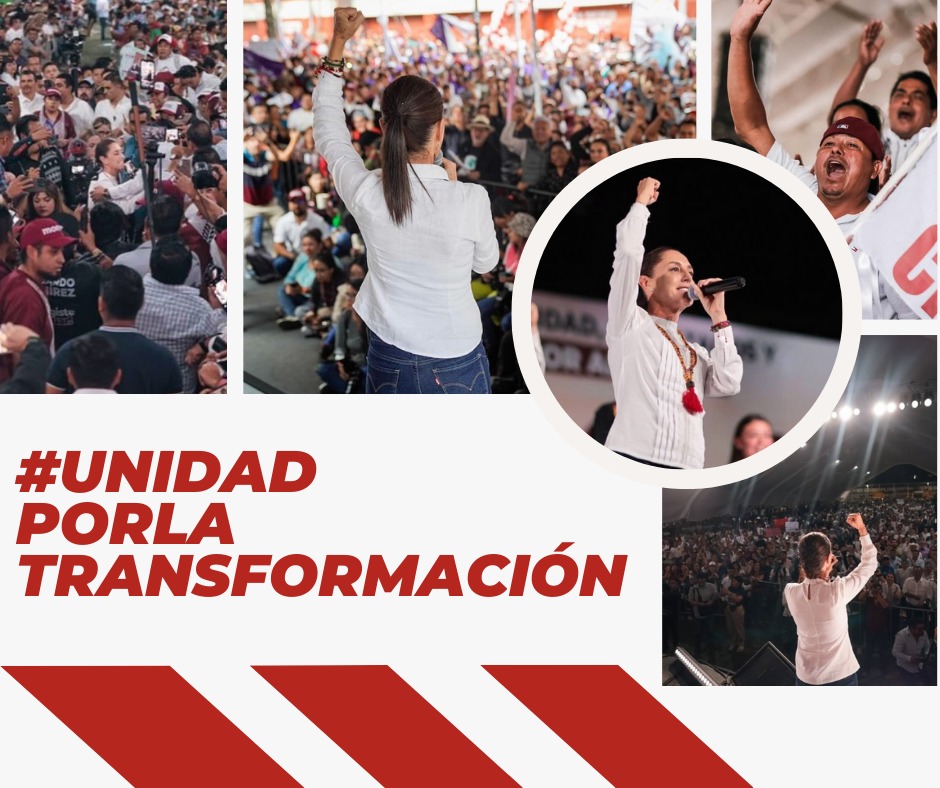 DelfinoCruzF's tweet photo. El equipo de precampaña de la doctora Claudia Sheinbaum llevar la transformación hacia el siguiente nivel #UnidadPorLaTransformación. https://t.co/1QH0OSY5DA