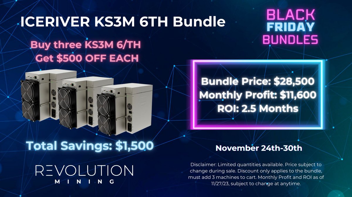 Check out our Black Friday Bundle for the Iceriver KS3M 6Th! This machines ROI is just 2.5 months 🔥 Link in bio