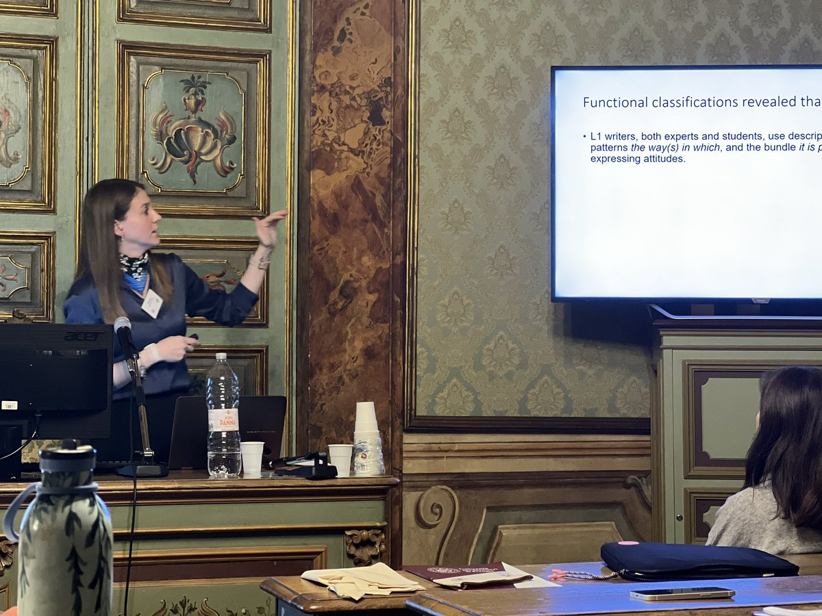 FocusCorpus's tweet photo. @p_durrant @sspina @ElenLeFoll @sibel_aybek presenting at PHRAME Conference #phrameperugia #phrame https://t.co/8JIXeGvGtg