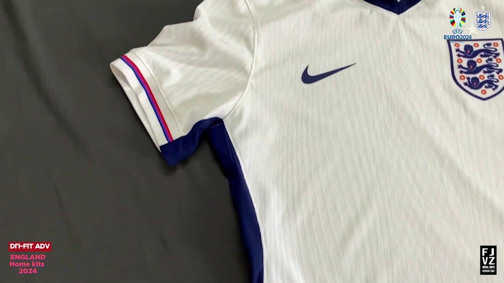 More photos of England’s new home kit for EURO 2024 have been leaked