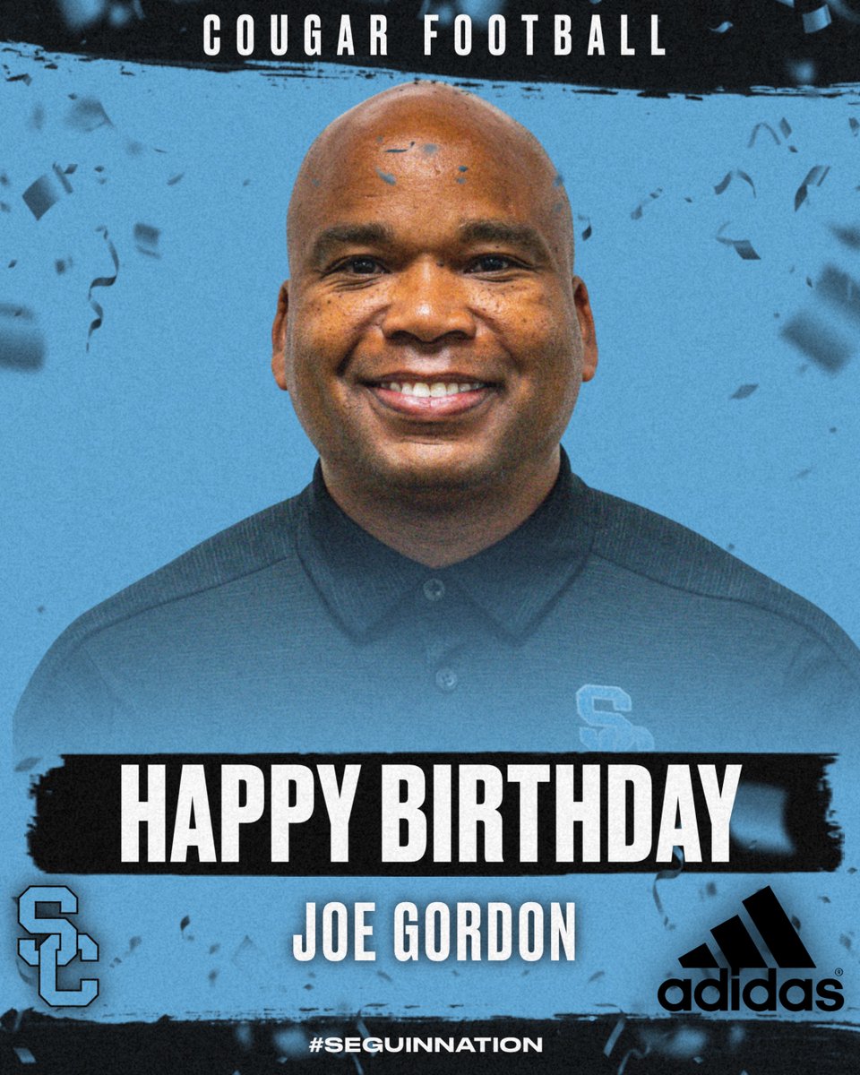 Seguin Football would love to take this time to stop and wish our Head Coach a Happy Birthday! We couldn't do it without you coach! @coachjoegordon @blin_jr
