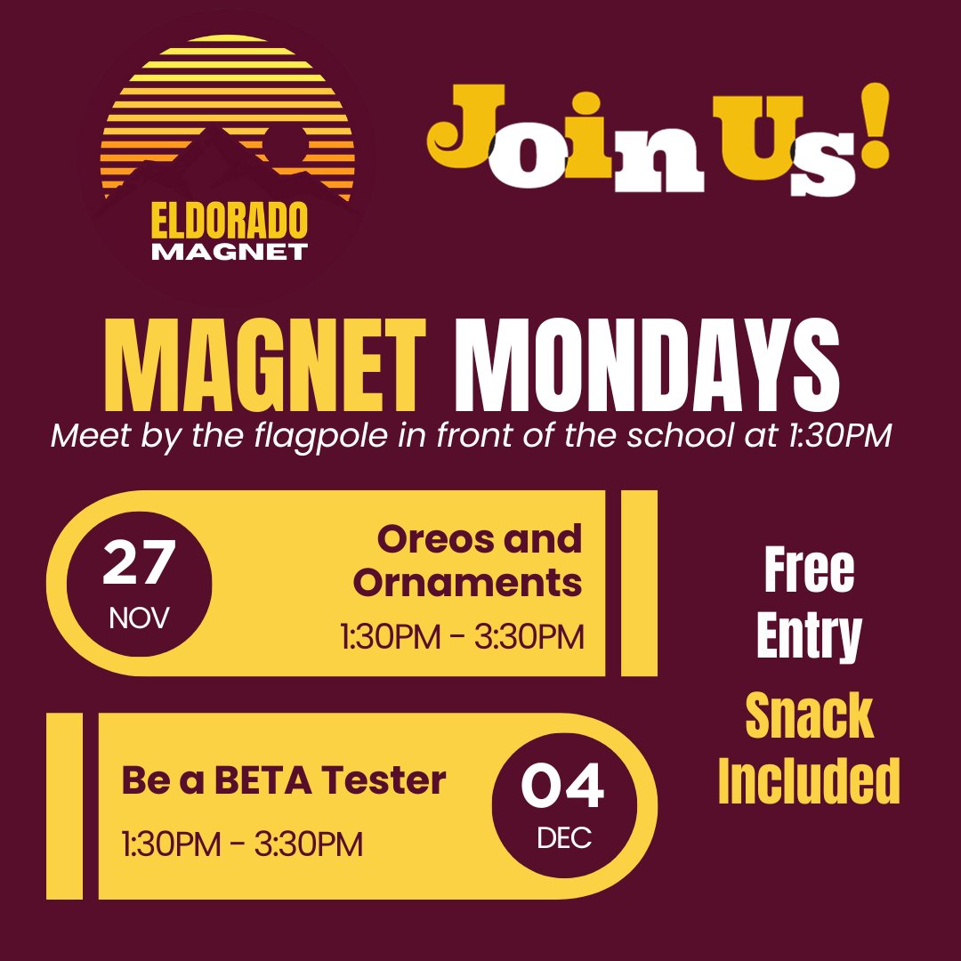 Eldorado Magnet tweet media