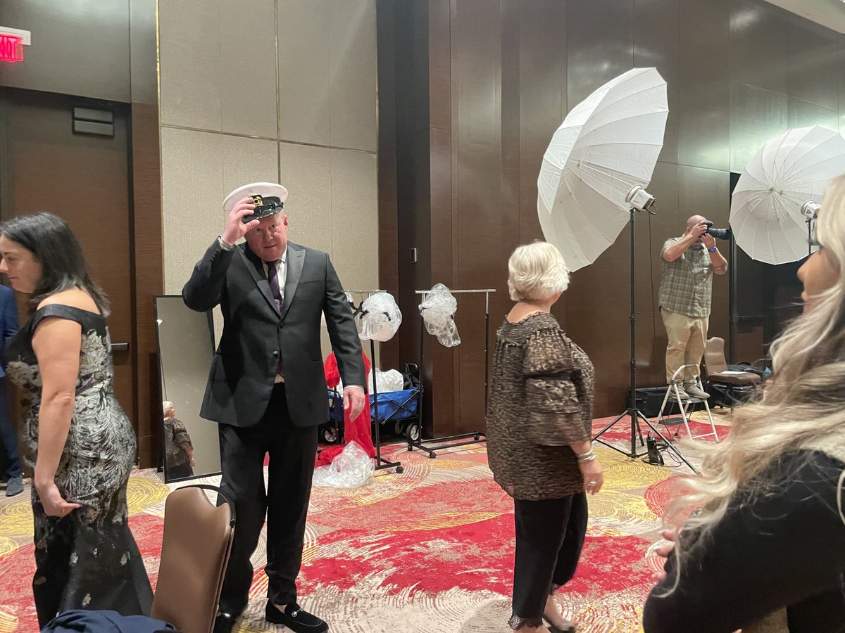 WinterfestInc's tweet photo. Winterfest Behind the Scenes:
Black Tie Photo Shoot for this year’s honorees
Belle of the Ball - Karla Nelson-Thatcher, #HotwireCommunications #fision
Commodore David Boothe #RepublicNationaldistributing
@HardRockHolly https://t.co/BDv044yRY1