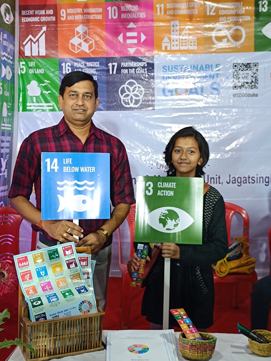 itsBiswajeet's tweet photo. @SDGOdisha is all set to raise awareness among youth, students and the public regarding SDGs at #KalingaBaliyatra ,#Paradip.
To know more, come visit the SDG Stall.
#SDG4ODISHA
#LocalisingSDGs
@CollectorJspur
@PCDept_Odisha
@PradeepJenaIAS
Volunteering by @SATTVIC_SOUL https://t.co/jyMsw5hIKH