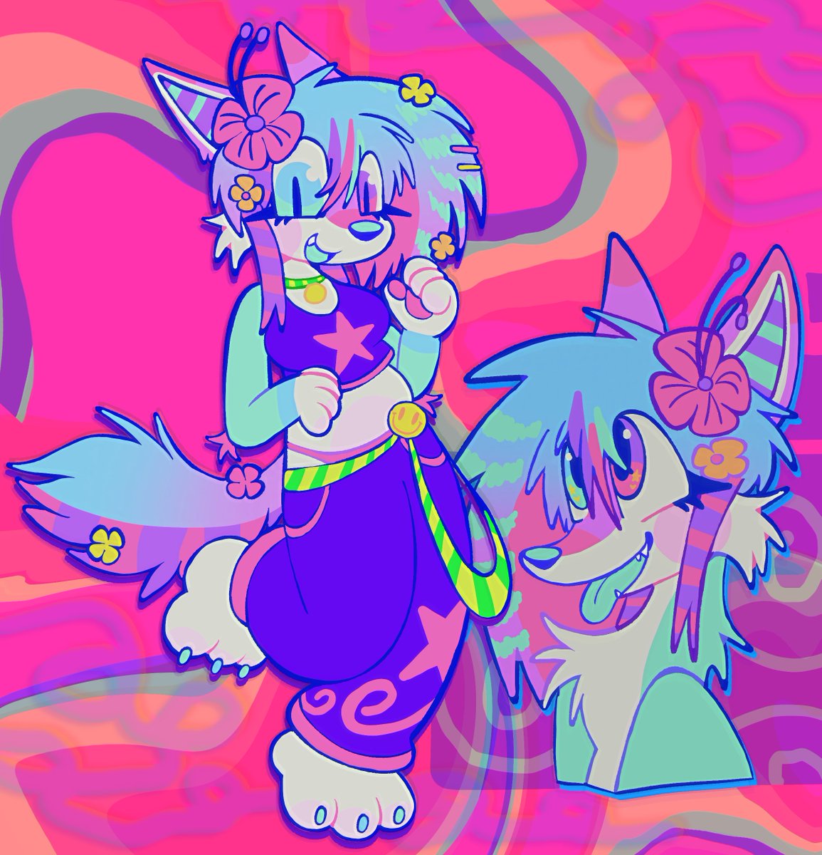 FANTASTIC FANTASY 🌈🐺🌸