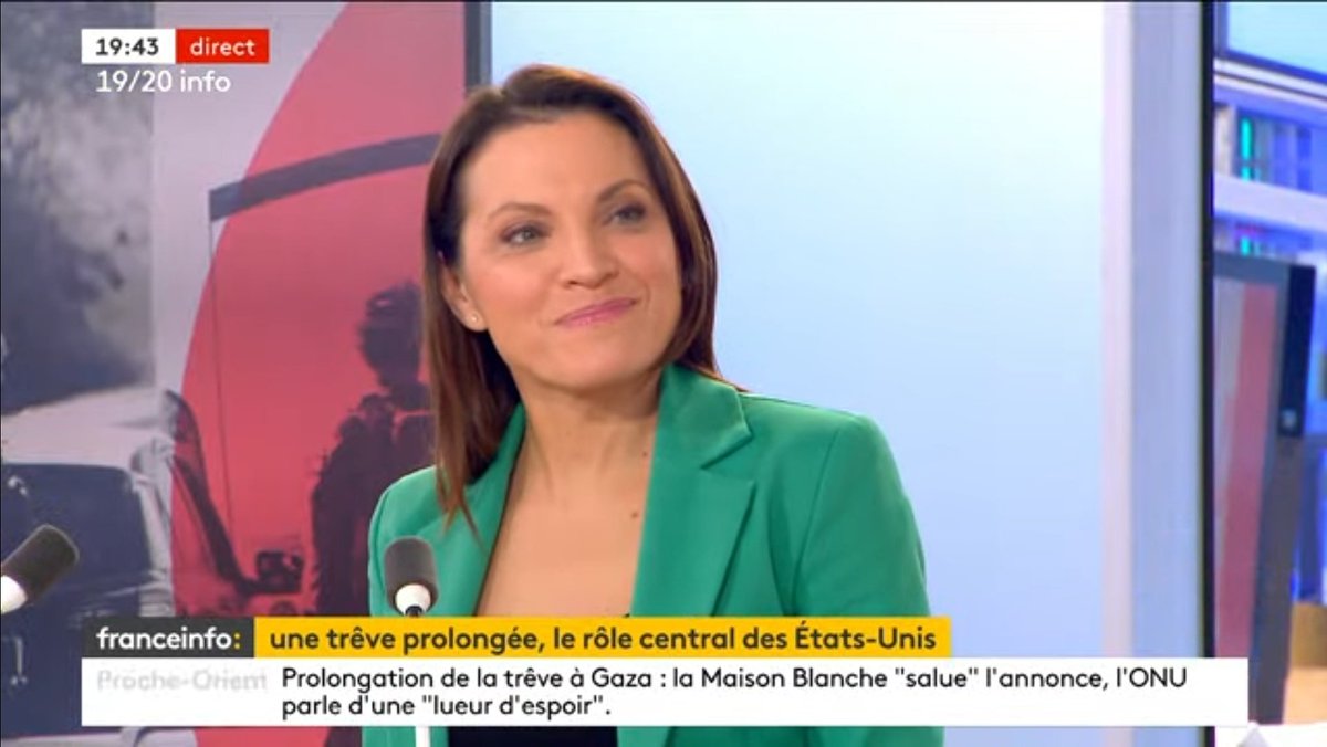 C'est une grande première pour @IamBarbaraKlein qui prend la place de @SoniaChiro ce soir dans le 19/20 info sur #FranceInfoTV canal 2️⃣7️⃣ ! 🥰🤗❤️😚