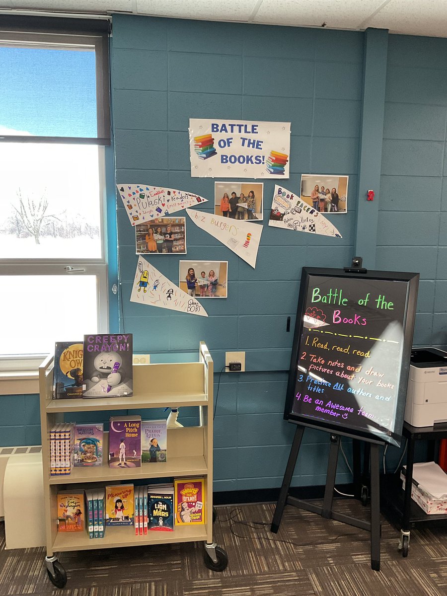 This years Battle of the Books competition is up and running. 4th and 5th graders are able to participate to win the school title and advance on to a state battle later in February! <a href="/PCSD_FV/">Fairview Elementary</a>