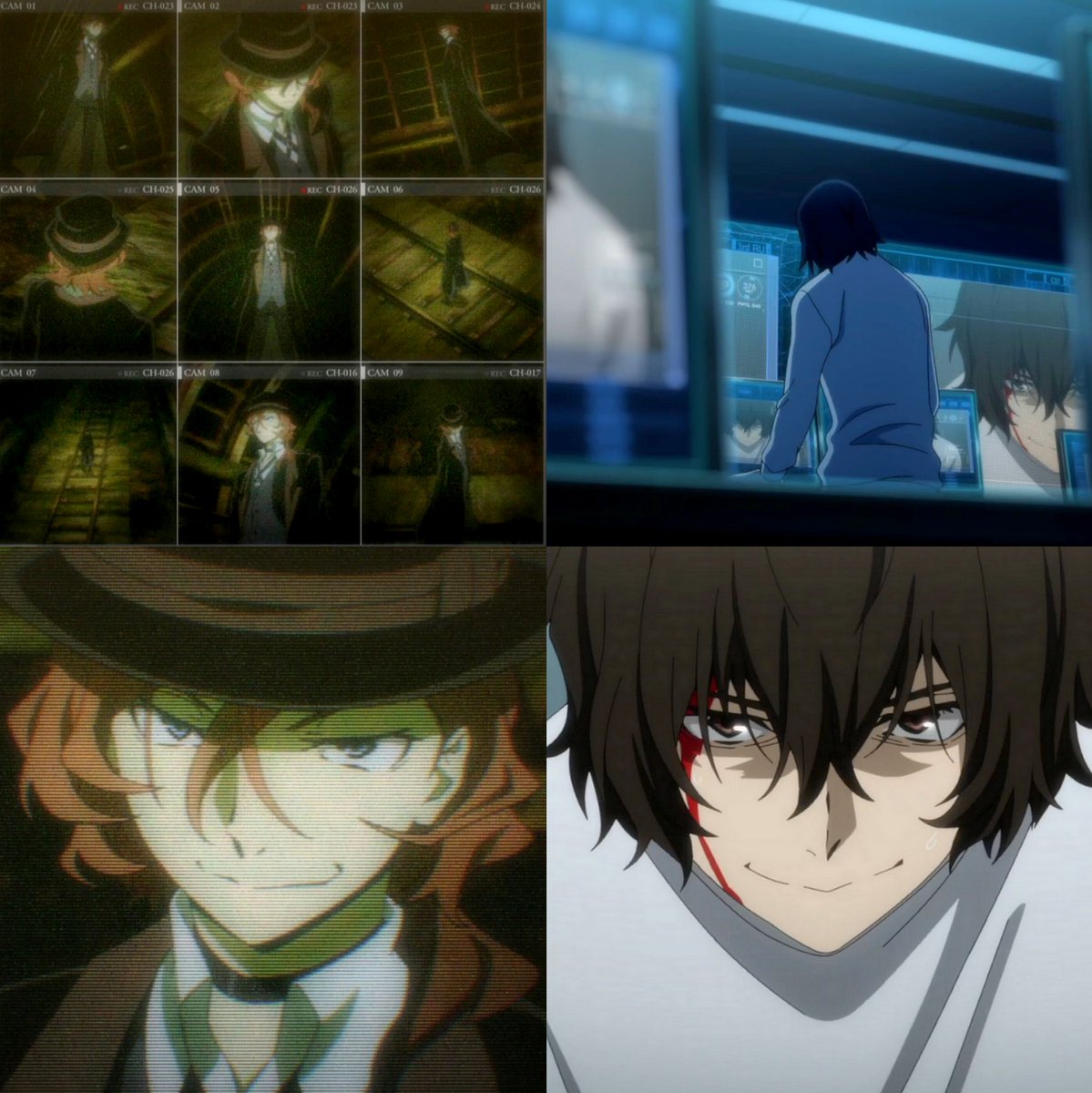 When Dazai and Chuuya play with the camera because they already know they have won 🖤