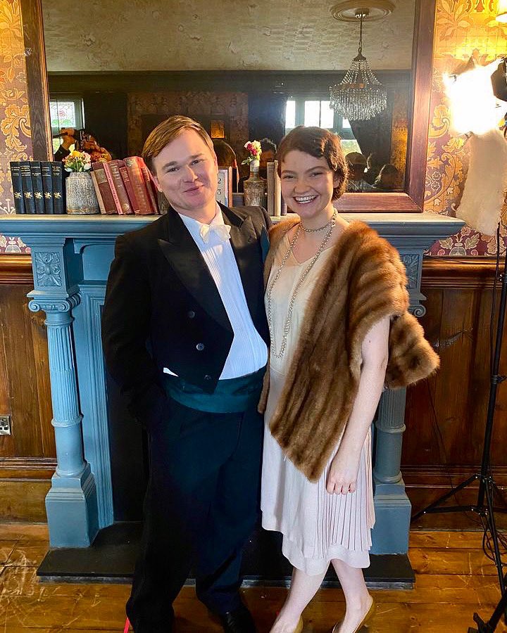Had a literal ball filming this 1920’s period scene “Less Than Perfect Humans” thanks to <a href="/LwReels/">LW REELS</a>, <a href="/LWP_ltd/">LITTLE WINDMILL</a> and my darling little Cynthia <a href="/AliceMaeActing/">Alice Mae</a> I can’t wait to see this in action! 🎬 🎥 🎞📜🕰🤵🏼💃

#perioddrama #perioddramas #downtonabbey #historicaldrama #costumedrama