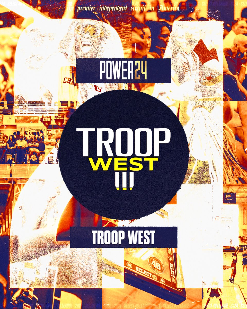 LETS DO THIS 🗣️ @troopwestbb We are excited to have Troop West represent Los Angeles, California in Power 24 this spring 🔥