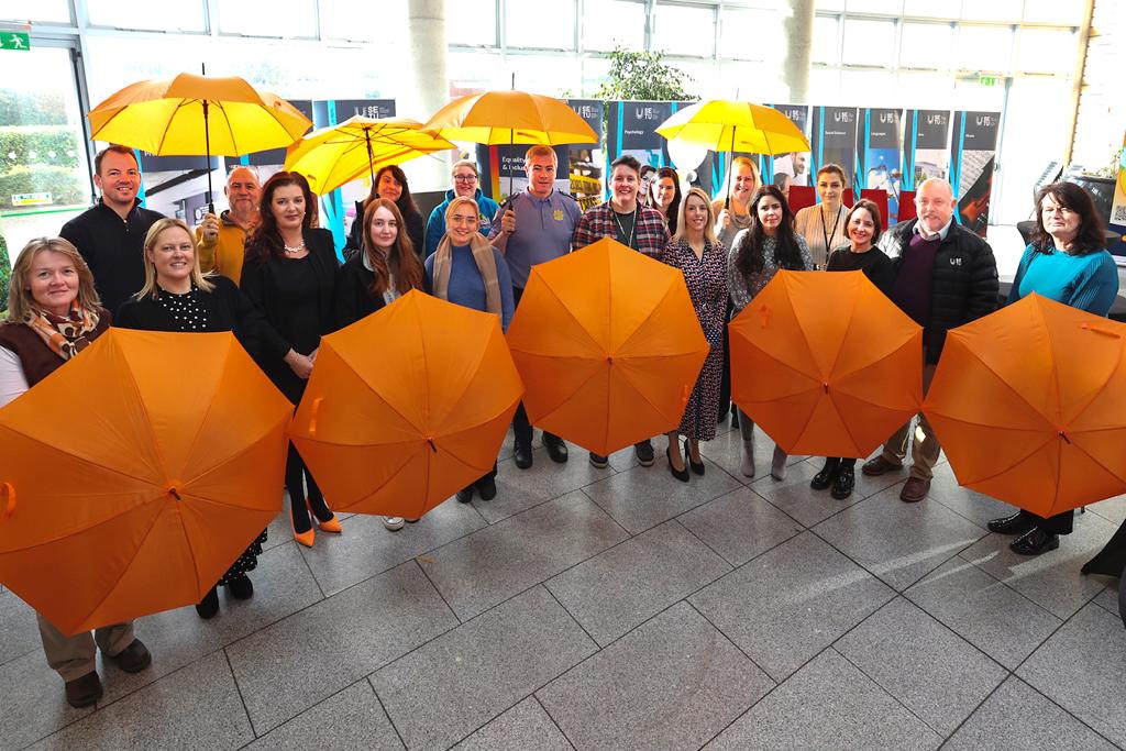 Members of our Ending Sexual Violence Prevention and Support Committee at the launch of SETU's 16 Days of Activism Against Gender Based Violence this morning @RoisinAShanahan @ddenieffe @AnneMurphy78 @ClarePower14 @CaraTDaly