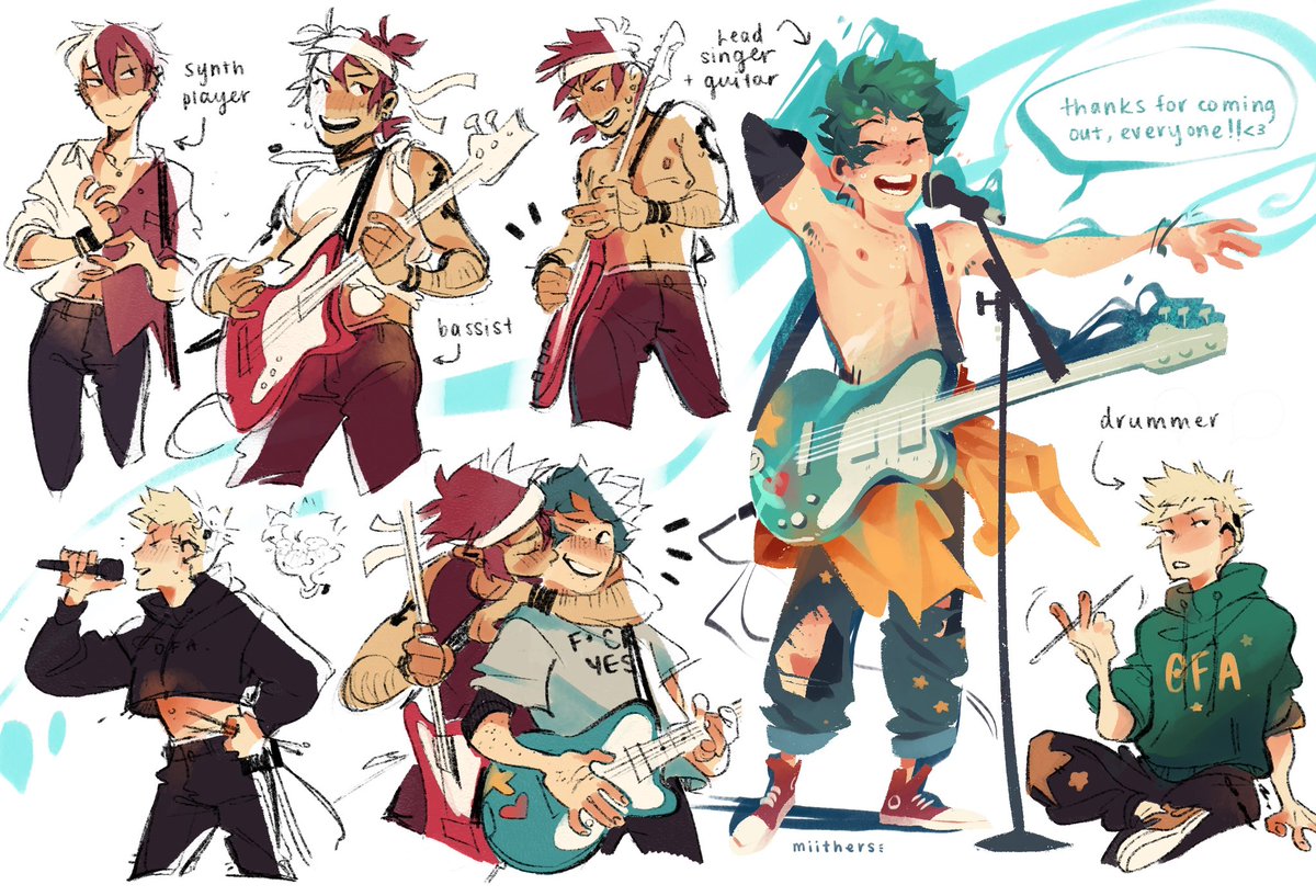 regularly scheduled dump of sketches that dani and i think about on a weekly basis

#mha #bnha #myheroacademia #bandau