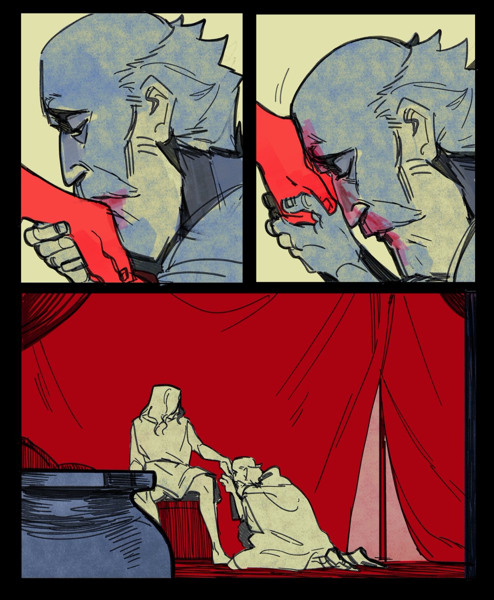 I have endured what no one on earth has ever done before
I put to my lips the hands of the man who killed my son.