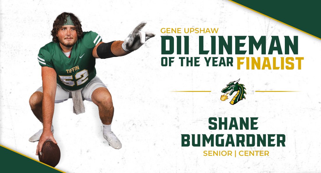 gotiffindragons's tweet photo. Shane Bumgardner has been named a finalist for the Gene Upshaw Division II Lineman of the Year award!

It is the first time in history the Dragons have had a finalist for the award.

Congratulations Shane!

#GoGons🐲 https://t.co/cex2rC9rT9