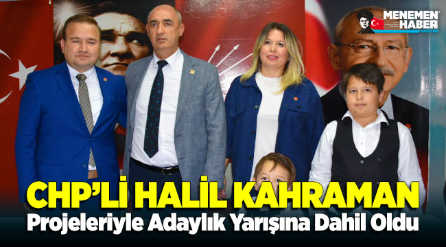 Halil Kahraman CHP Menemen’den Belediye Başkanlığı için Aday Adaylığına başvurusunu yaptı menemenhaber.com.tr/halil-kahraman…