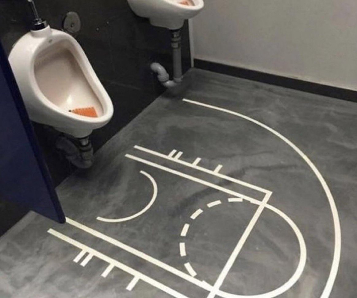 I’m at the age where I do my best work in the paint …