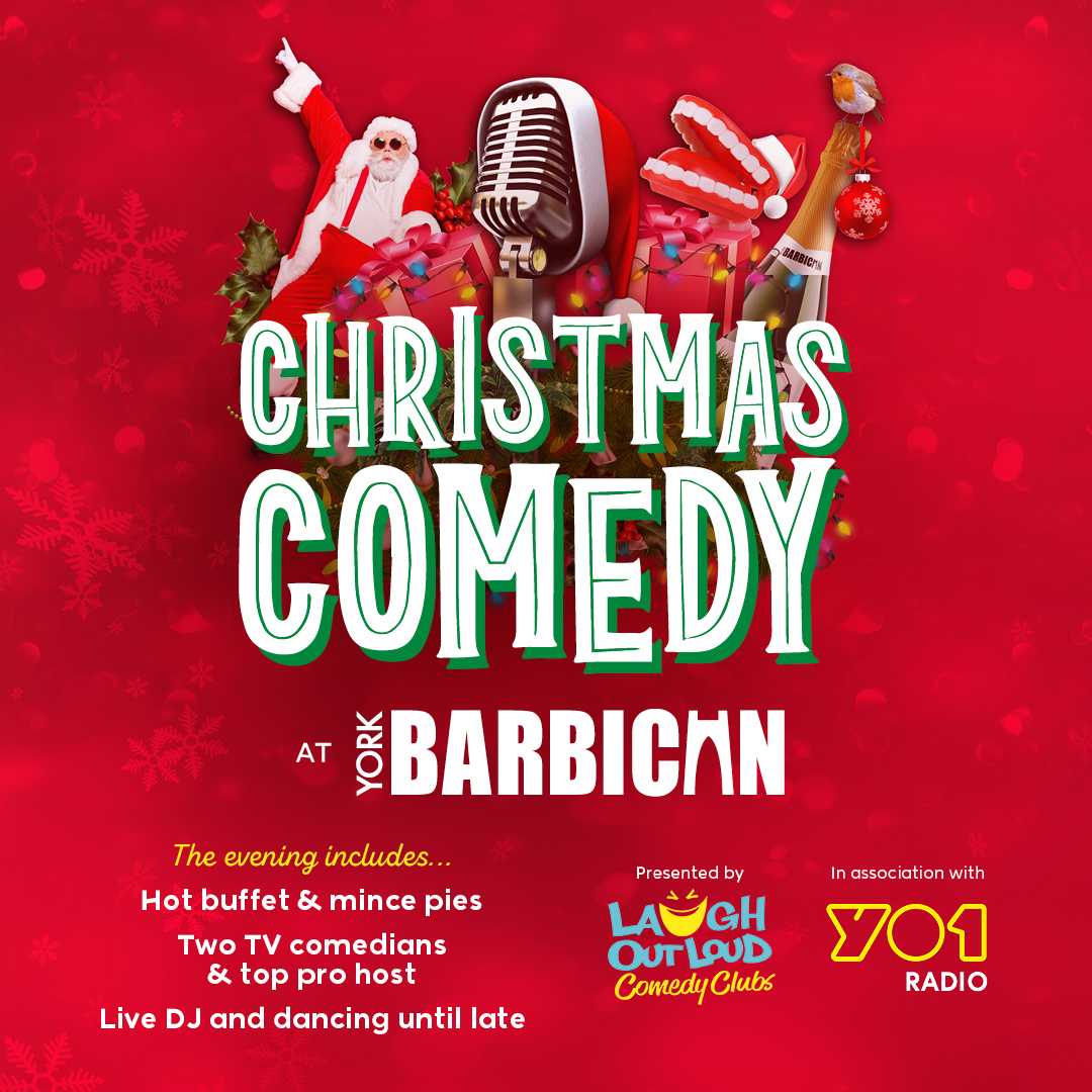 yorkbarbican's tweet photo. π
π€£ Get ready to laugh your stockings off with LOL Comedy Clubs at @yorkbarbican this Christmas.
With a choice of shows - 8th, 9th and 15th December - it really is the season to be jolly.
Get your ticket here: https://t.co/wywNUCx8tk ποΈ
#York #LOLComedyClub @thisisyo1 https://t.co/ygRxTqiZ7F