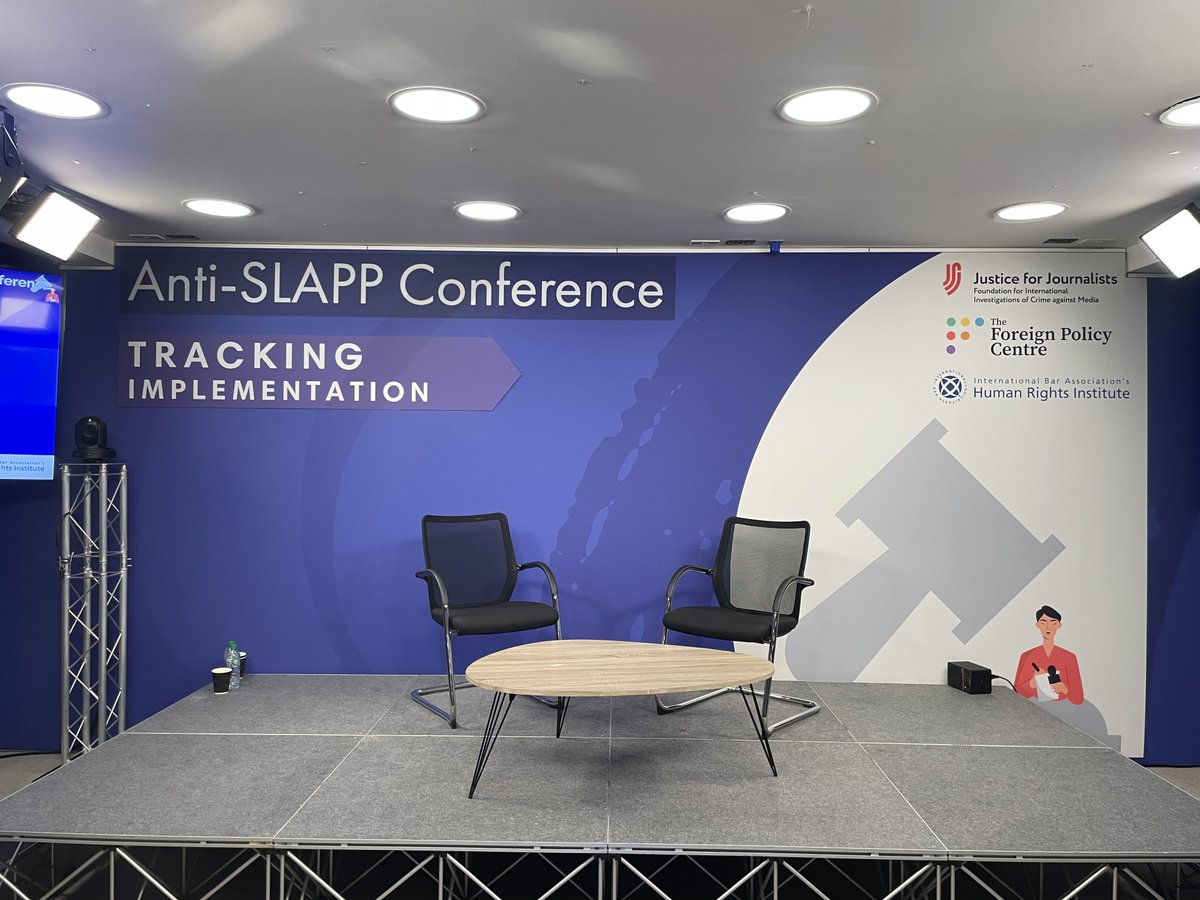FPCThinkTank's tweet photo. Thank you to all the speakers & attendees for joining us on Day 1 of our UK Anti-#SLAPPS23 Conference w/ @JFJfund & @IBAHRI!
All of today's panels will be on FPC's YT soon, subscribe here: https://t.co/5rqwSgrjug & to see all info for tomorrow's panels➡️https://t.co/sm5S6AFao0 https://t.co/sDYh0FDPFm