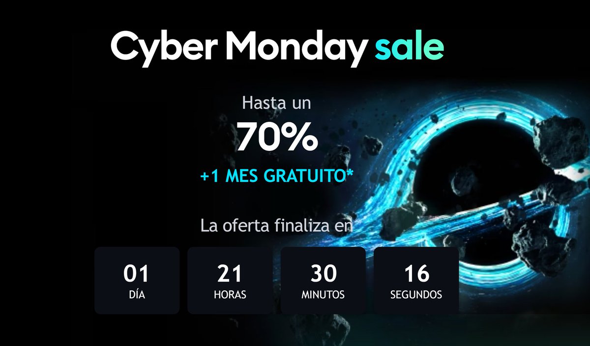 Lo prometido es deuda, vamos por faena:
Con motivo del ofertón que tienen en CYBERMONDAY, los amigos de <a href="/es_tradingview/">TradingView en español</a> me dejan sortear una cuenta premium durante un año PARA TI 🥂

Requisitos: RT ↪️ y LIKE ❤️

Yo no sé vivir sin la cuenta premium. Hazme caso.

SORTEO EN 24H 🔥