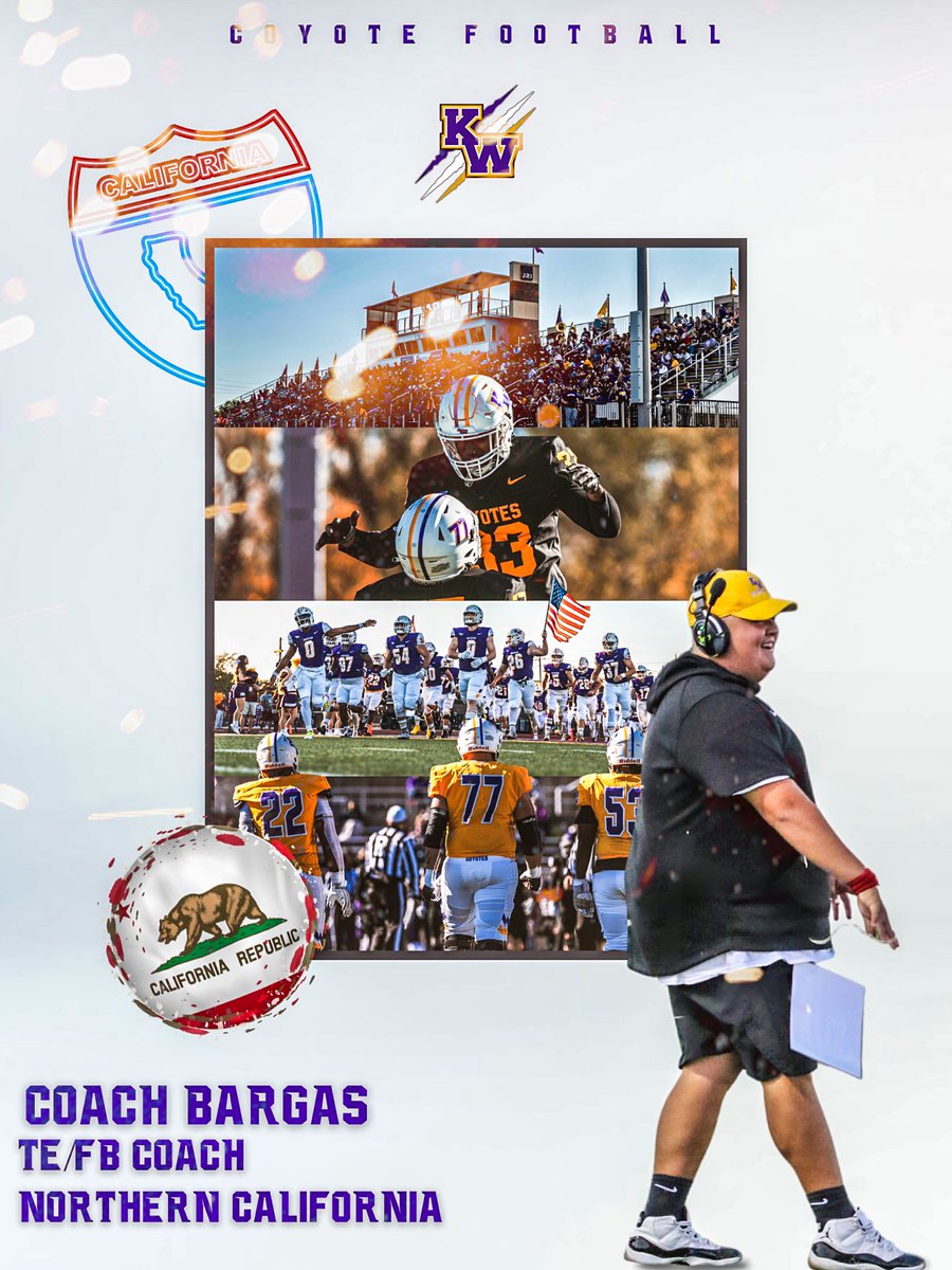 OUT IN CALI THIS WEEK LOOKING FOR FUTURE YOTES!!! COME BE APART BE APART OF SOMETHING SPECIAL!!! 

@CoachBauerKWU and @Brown_kwu are in the Southern California area! 

@Jones_KWU and I are heading to the Bay! 

#LOYALTY24