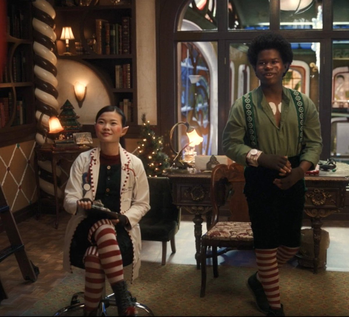 Miya Cech 🍉 (@miyacech) on Twitter photo had the best time returning to the North Pole in season 2 of <a href="/santaclauses/">The Santa Clauses</a> 🎅🏼🩺🥼 #docmartin had the best time returning to the North Pole in season 2 of <a href="/santaclauses/">The Santa Clauses</a> 🎅🏼🩺🥼 #docmartin