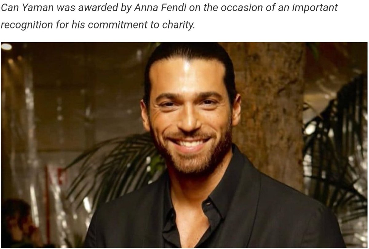 #CanYaman is not only one of the most loved actors of the moment, but also a leading personality in the world of social commitment and charity. Turkish star who has won the hearts  fans with his unquestionable beauty and his kindness of heart was awarded..
comingsoon.it/tv/gossip/can-…