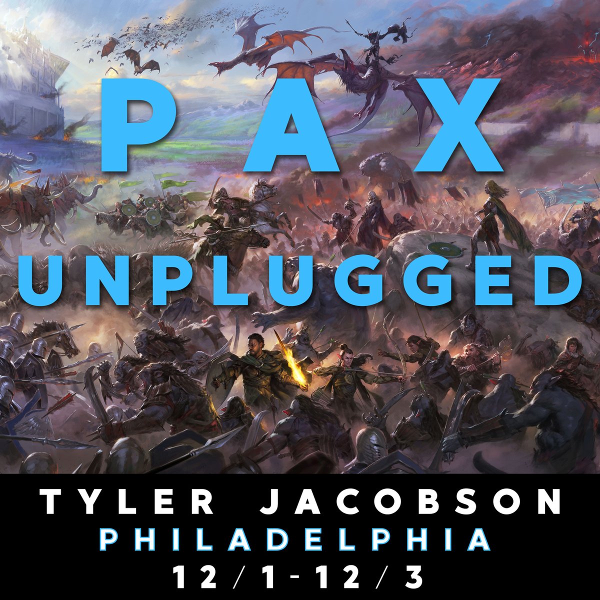 Hey all! I'll be at PAX Unplugged in Philadelphia this weekend. Come find me in Brand Land!