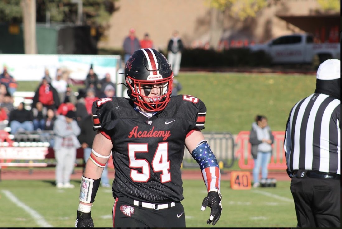 BrodyWhitaker54's tweet photo. I am grateful to announce I have been selected to play in the Red vs. Green All-Star game this Saturday in Artesia, New Mexico at 3pm as an Inside Linebacker! I will represent the Red Team on the Large School (4a-6a game)! @NMHSCA @PrepRedzoneNM @1209dlee @nmpreps @CoachGehres https://t.co/zfwhBTuhH2