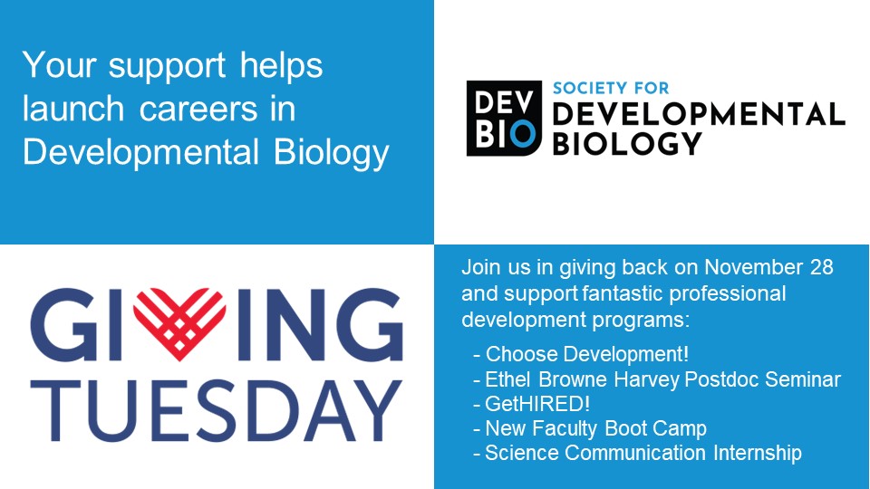 SocDevBio's tweet image. Join us in giving back on November 28 and support fantastic SDB professional development programs. sdbonline.org/supportsdb