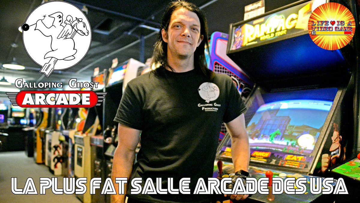 Pour ceux qui s'interresse a l'Arcade ou aux histoires insolites, voici une petite vidéo sur la salle la.plus crackée des États Unis : Galloping  Ghost. Bisou.

youtu.be/0OcxOLF-jVM?si…