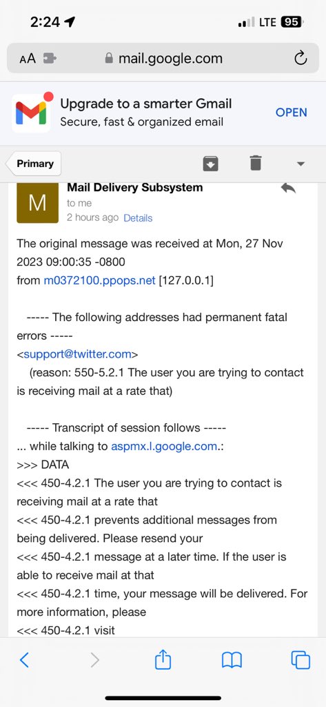 (( every time i respond to the email they tell me to respond to to try and dispute abi’s s*spension, i get this response.